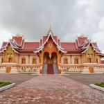 Pha That temple in Vientiane