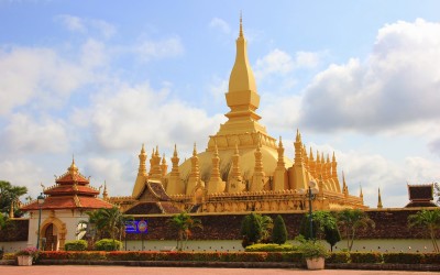 Estupa Pha That Luang Vientiane